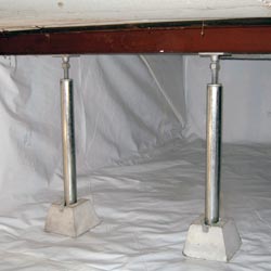 Structural Repair For Sagging Crawl Spaces