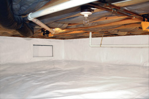 Crawl Space Repair After in Carmel