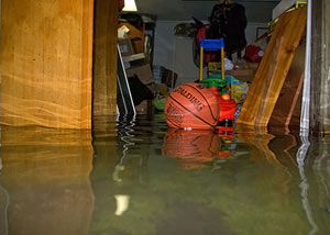 Flooded basement in Indianapolis