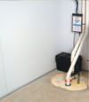 basement wall product and vapor barrier for Fishers wet basements